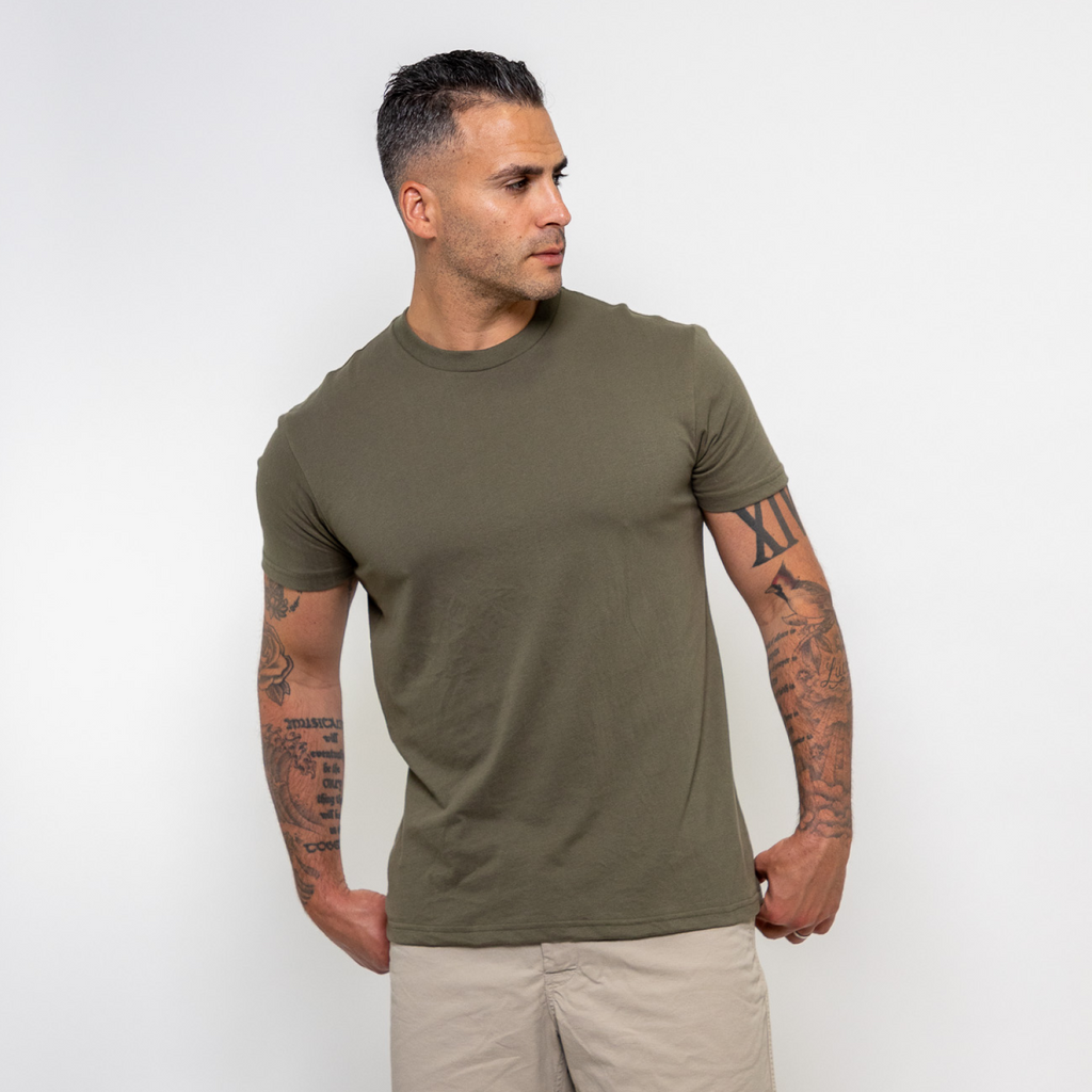 Olive Crew Neck