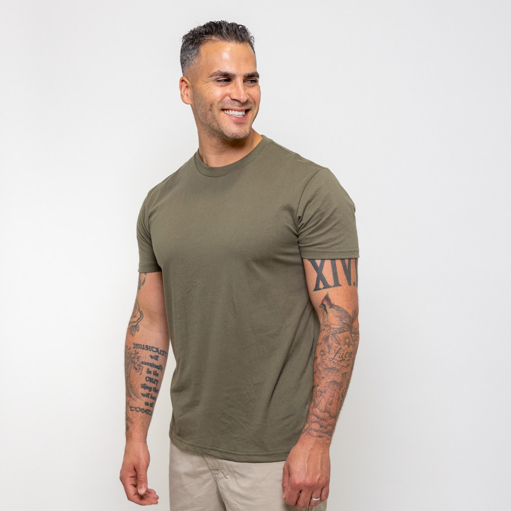 Olive Crew Neck