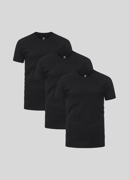 Zwart 3-pack