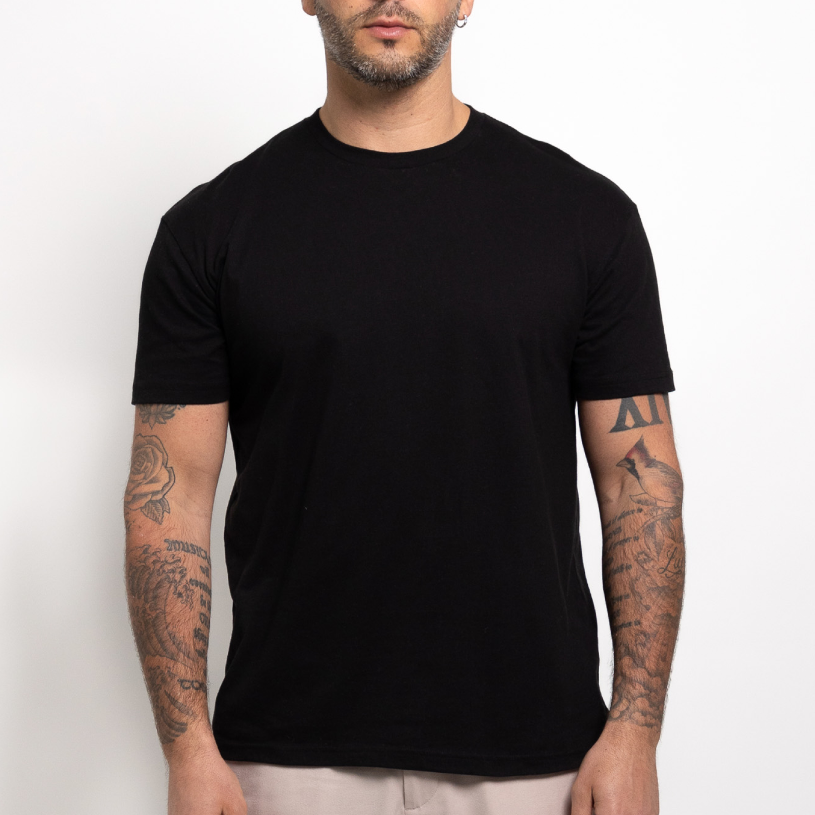 Zwart T-shirt Heren