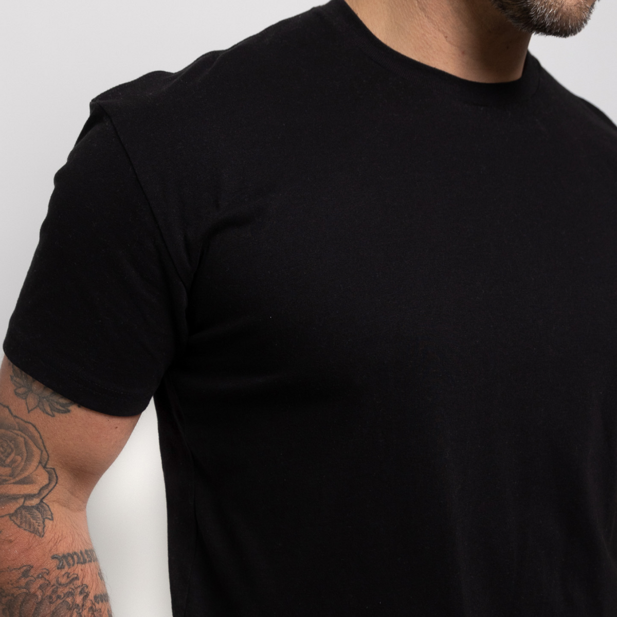Zwart T-shirt Heren