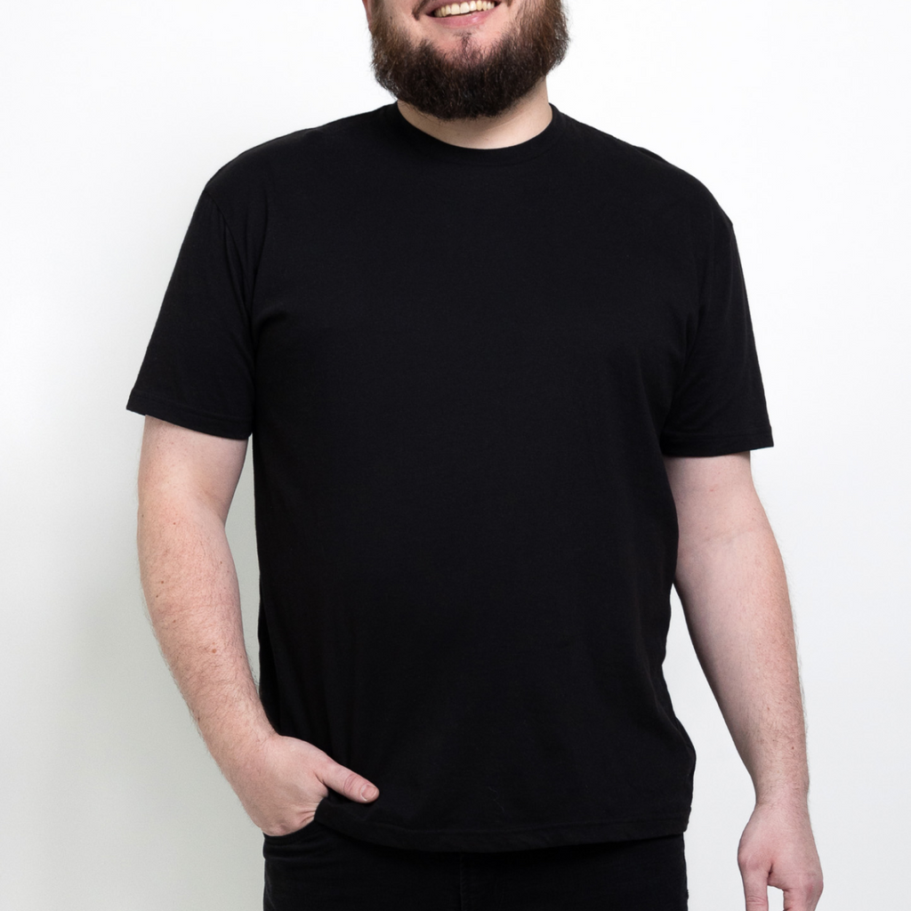 Zwart T-shirt Heren