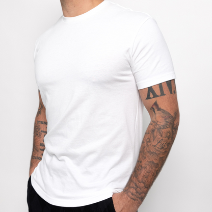 Wit T-shirt Heren