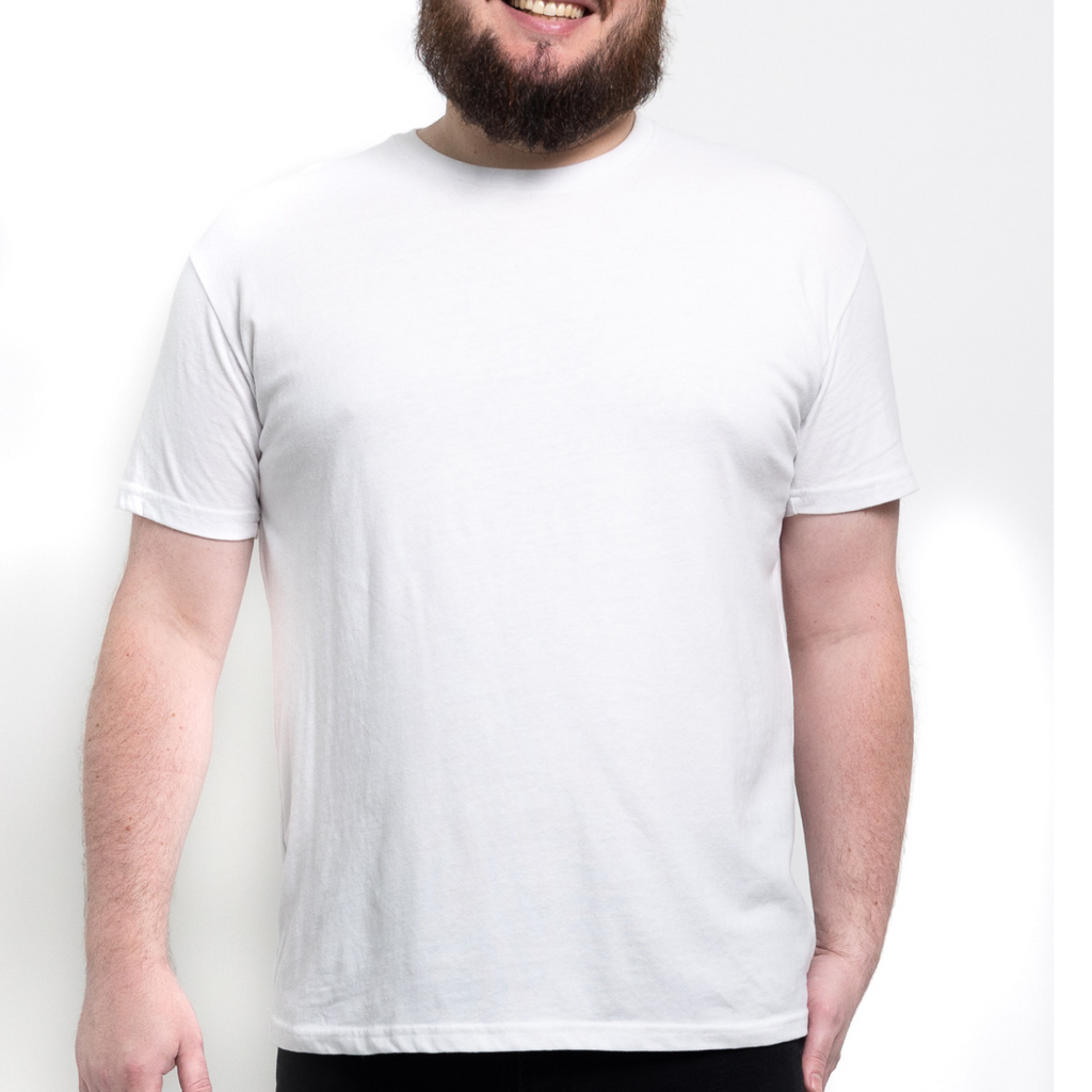 Wit T-shirt Heren