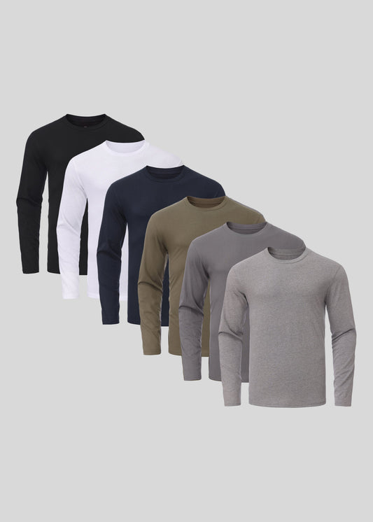 Hue Long Sleeves 6-pack