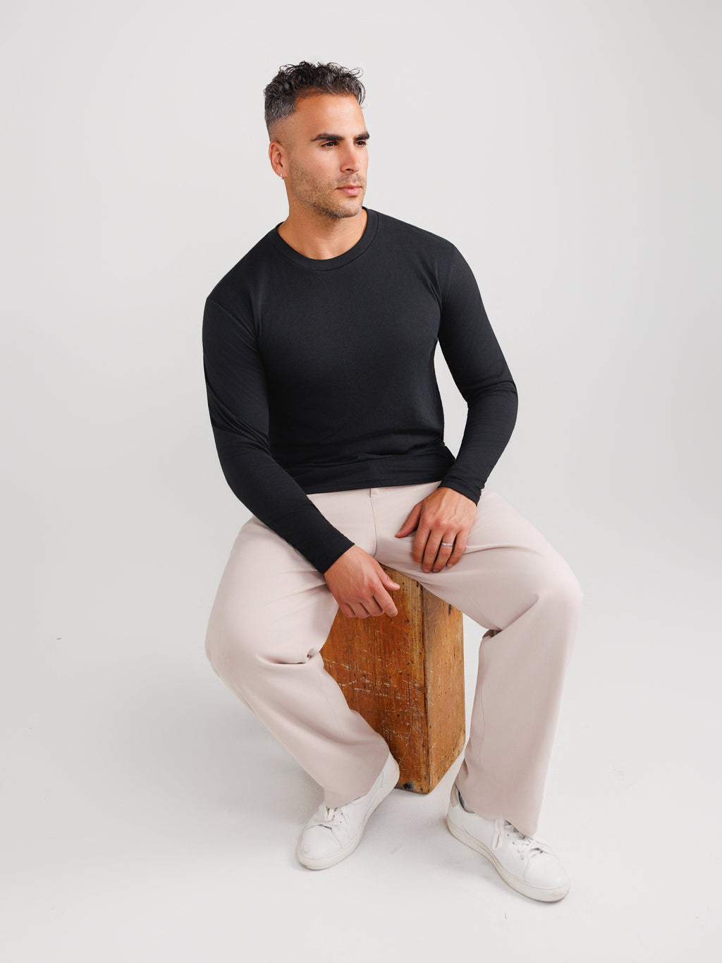 Black Long Sleeves 6-pack