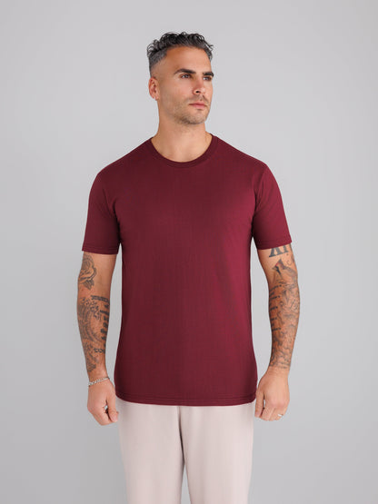 Maroon Crew Neck