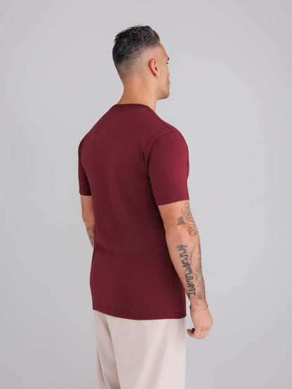 Maroon Crew Neck