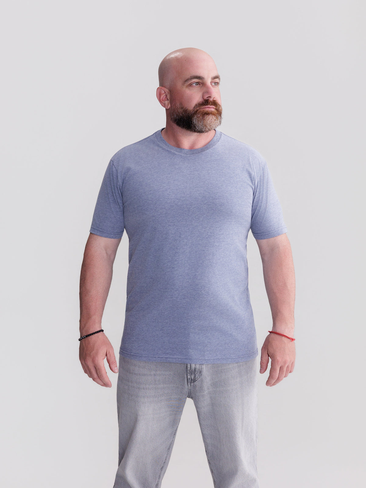 Melange Blue Crew