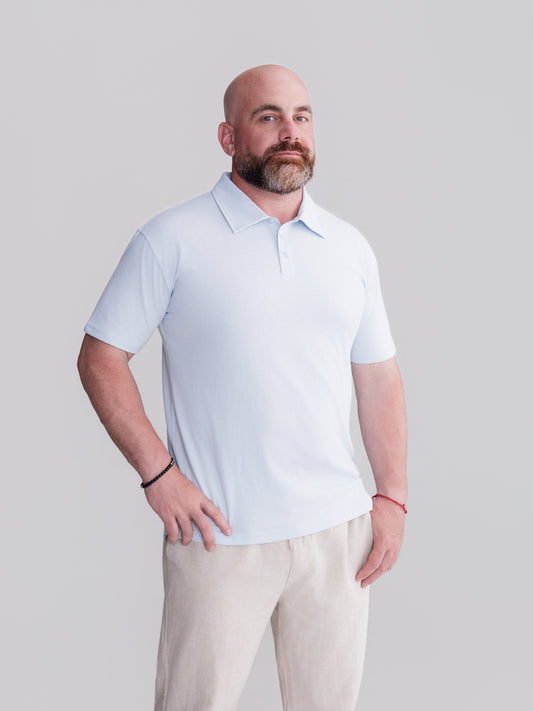 Cool Blue Polo