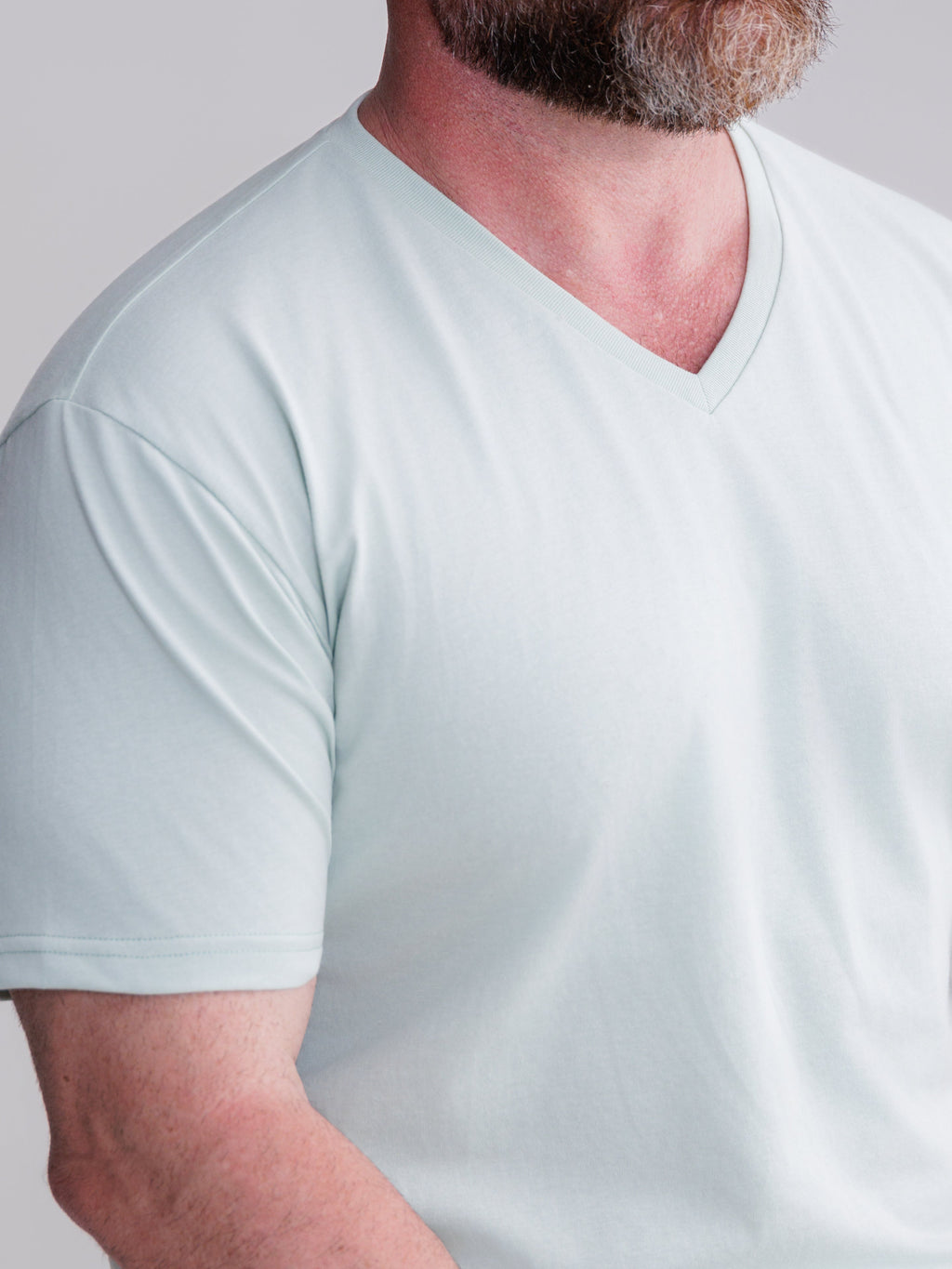 Mint Green V-Neck